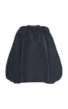 Moda Operandi N21 Puffed Sleeve Oversized Satin Top Size: 38