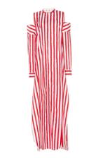 Maison Rabih Kayrouz Striped Poplin Caftan