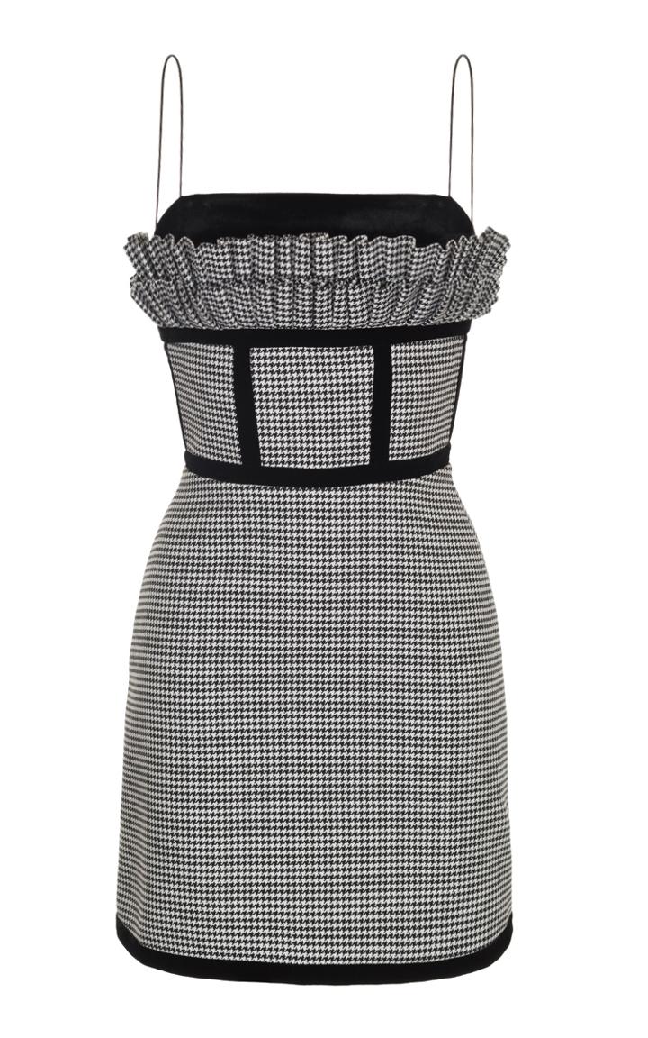 Rasario Checkered Mini Dress