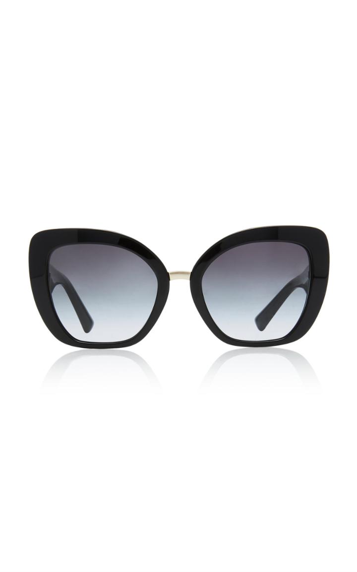 Moda Operandi Valentino Square-frame Tortoiseshell Acetate Sunglasses