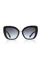 Moda Operandi Valentino Square-frame Tortoiseshell Acetate Sunglasses