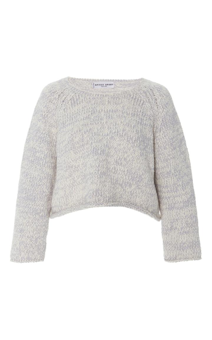 Apiece Apart Classic Elena Cropped Sweater