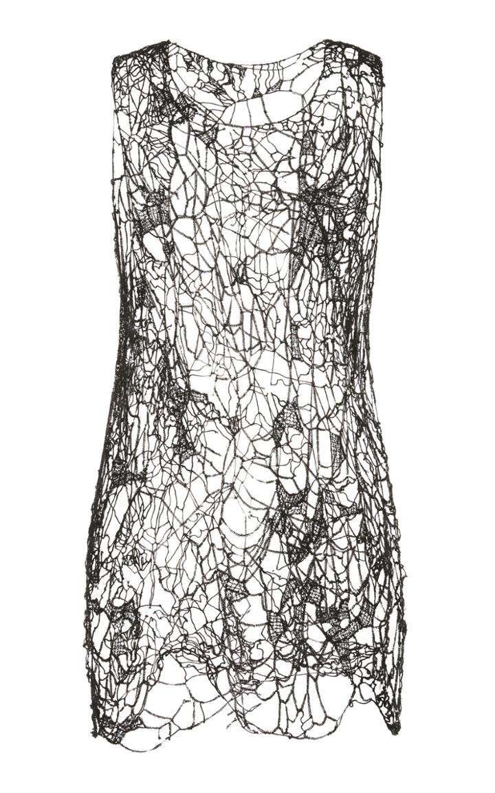 Poiret Embroidery Mesh Tunic