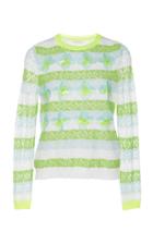 Delpozo Knit Embroidered Sweater