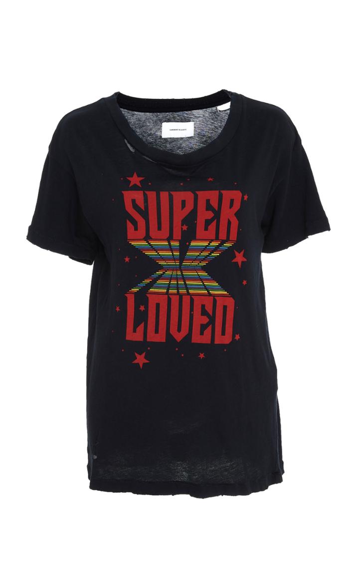 Current/elliott Printed Cotton-jersey T-shirt