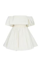 Alex Perry Elodie Silk Grosgrain Mini Dress
