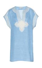 Moda Operandi Tory Burch Embroidered Caftan Dress Size: Xs