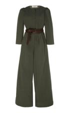 Sea Belted Wide Leg Jumpsuit