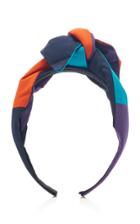 Benoit Missolin Elli Bow-embellished Silk Headband