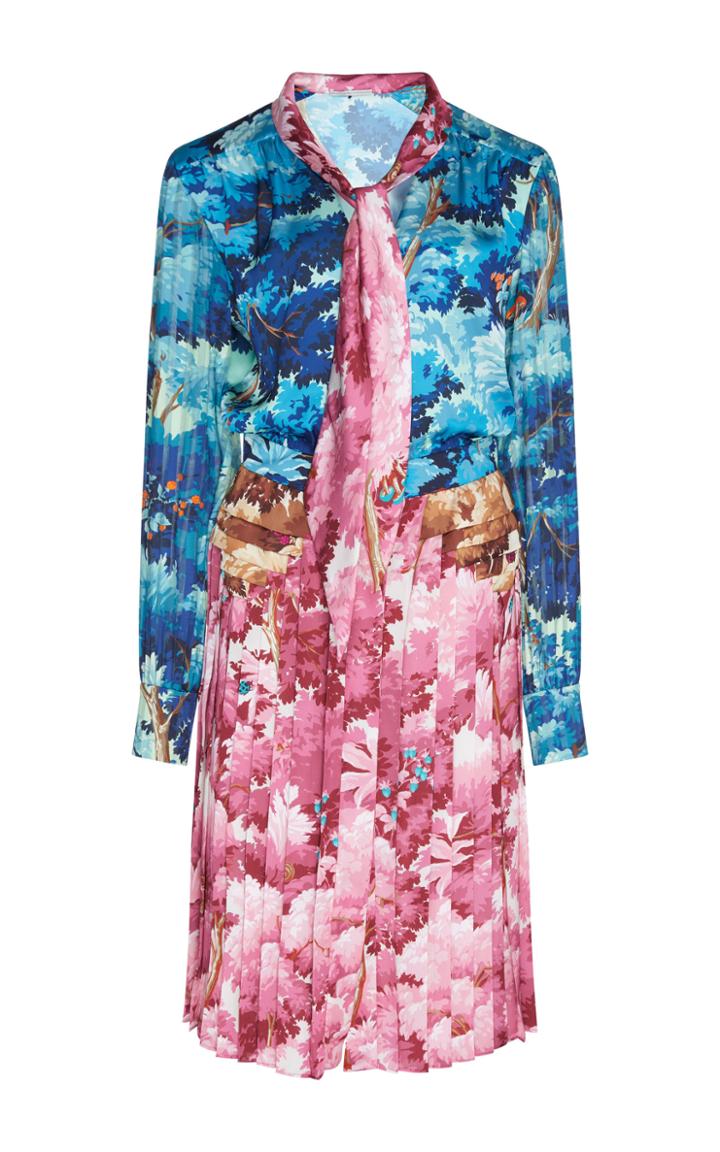 Marco De Vincenzo Printed Sequin Dress