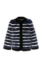 Pologeorgis The Greta Striped Rabbit Jacket
