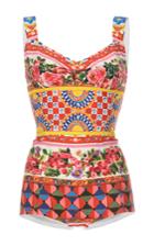 Dolce & Gabbana Printed Body Suit