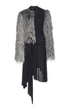 Jw Anderson Asymmetric Fil Coupe Dress