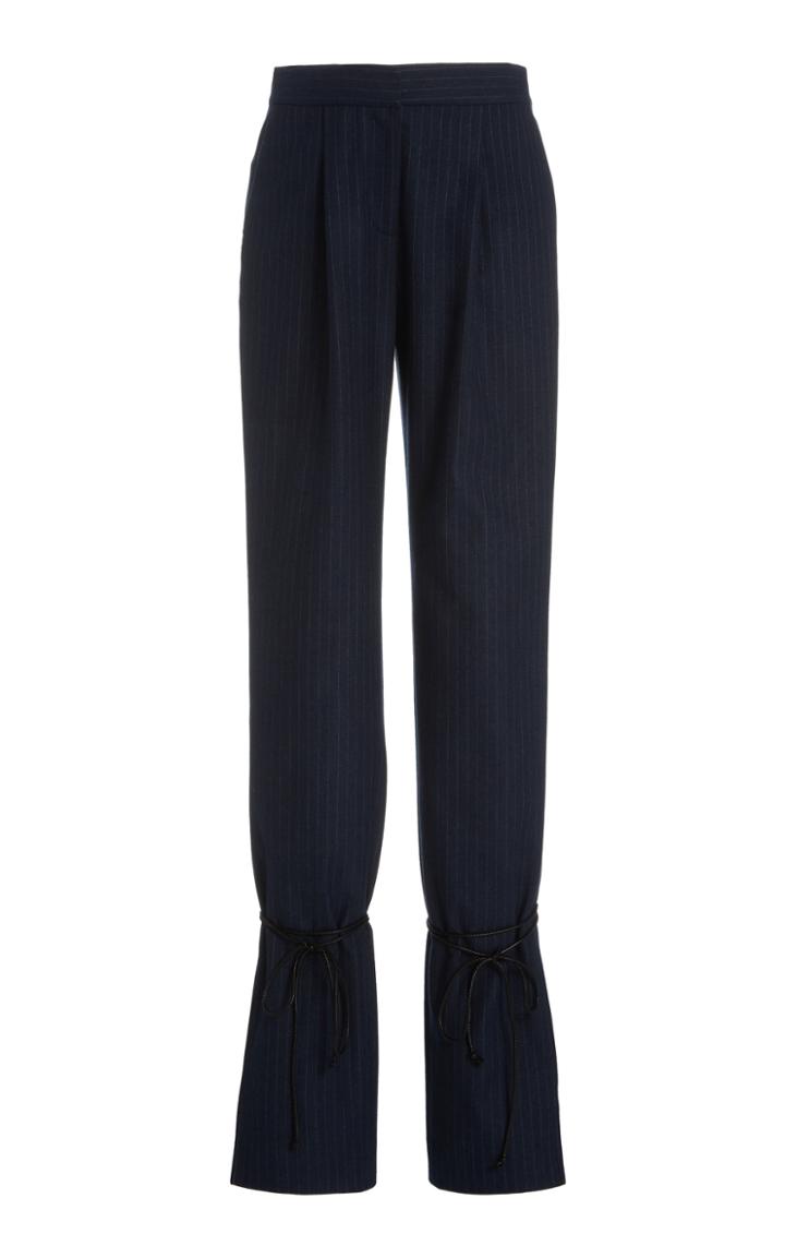 Moda Operandi Hellessy Jeffries Slim Ankle Tie Trousers