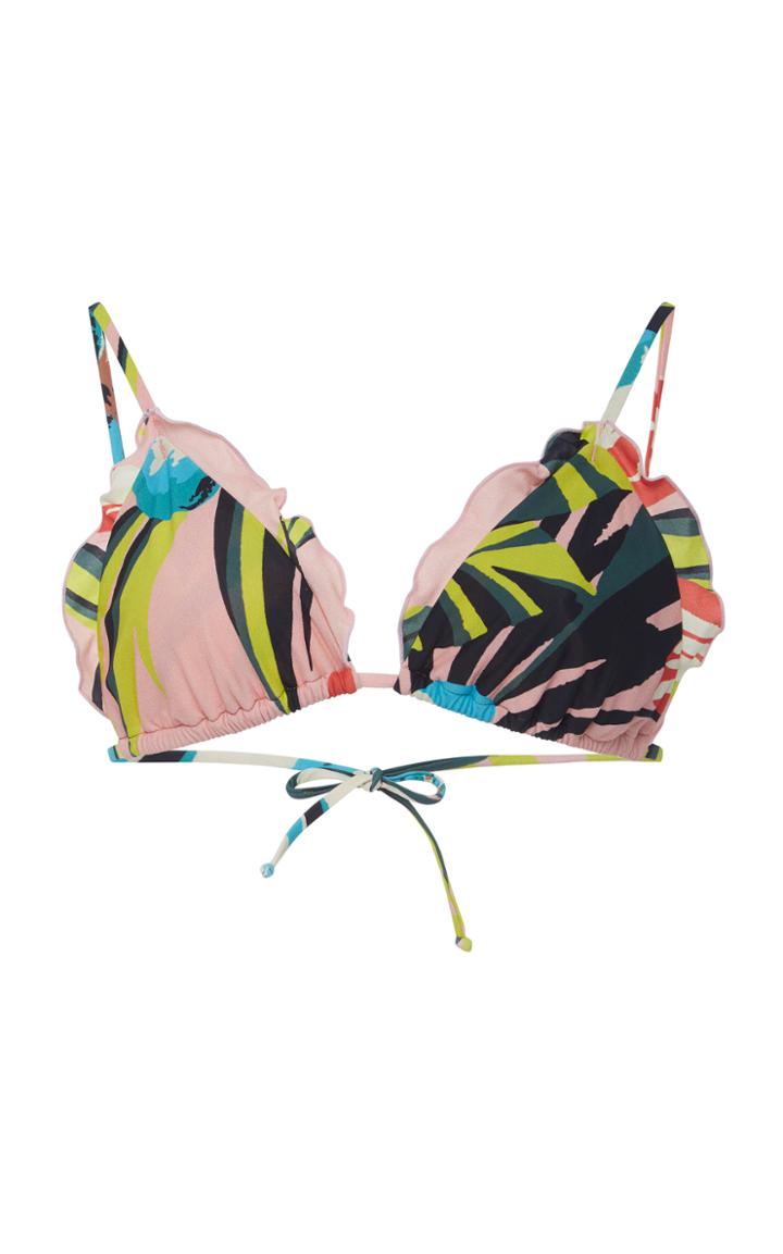 Salinas Laura Ruffle Triangle Bikini Top