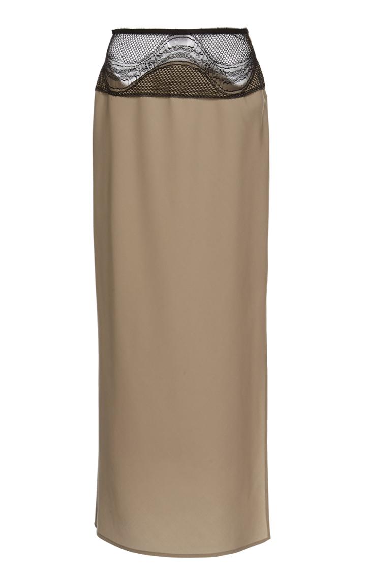Moda Operandi Christopher Esber Contoured Meander Lace Skirt