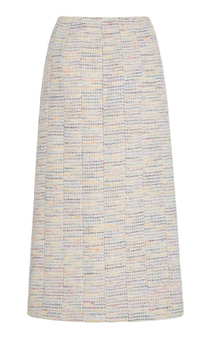 Brock Collection Pietrasole Tweed Midi Skirt