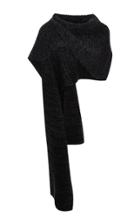 Thakoon Dark Grey Lambswool Pullover Scarf