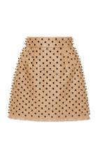 Moda Operandi Dolce & Gabbana Strauss-embellished Raffia Skirt Size: 36
