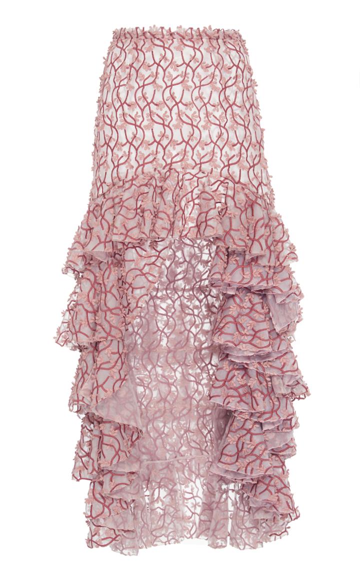 Giambattista Valli High/low Ruffle Skirt