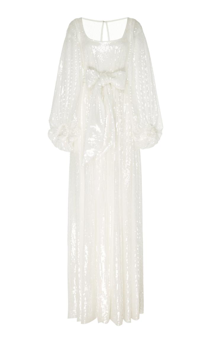 Staud Pearl Sequin Dress