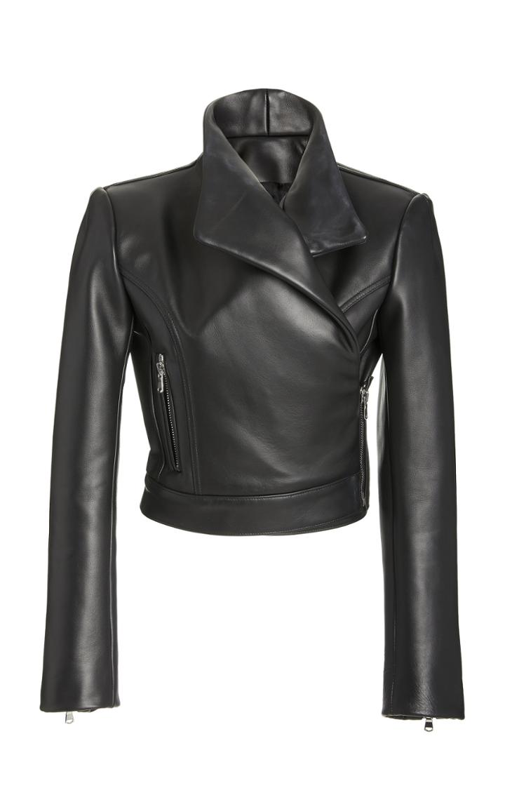 Moda Operandi Brandon Maxwell Leather Moto Jacket