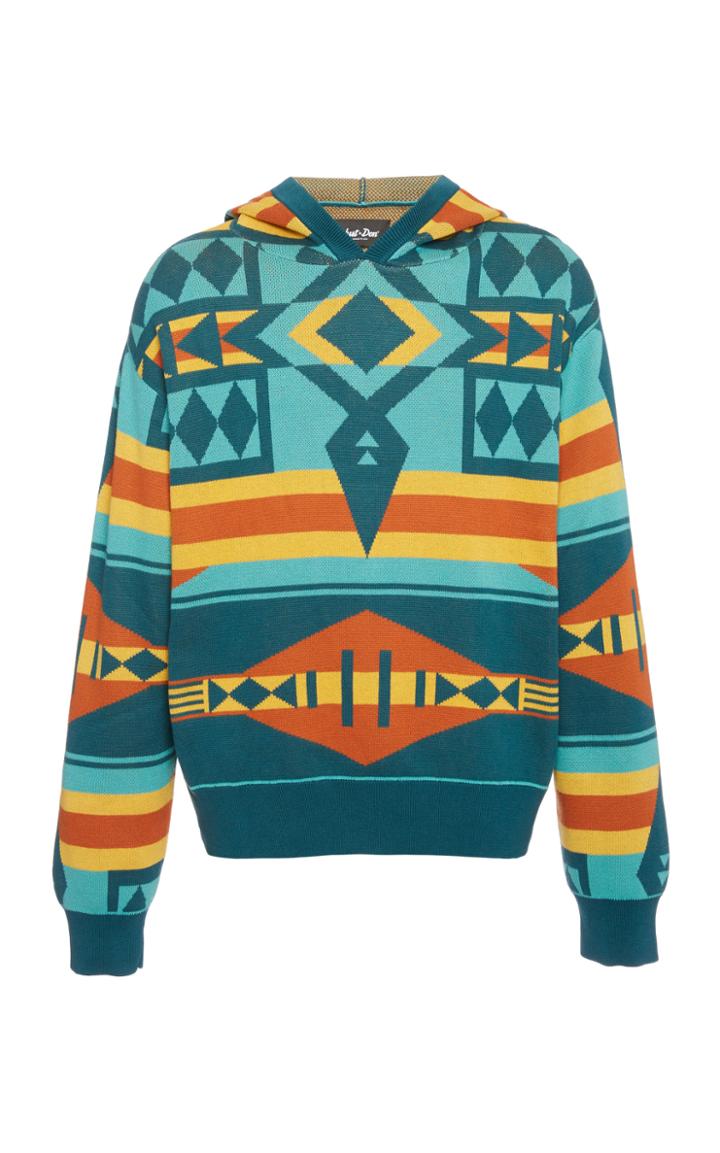 Just Don Islanders Cashmere-blend Hooded Sweatshirt