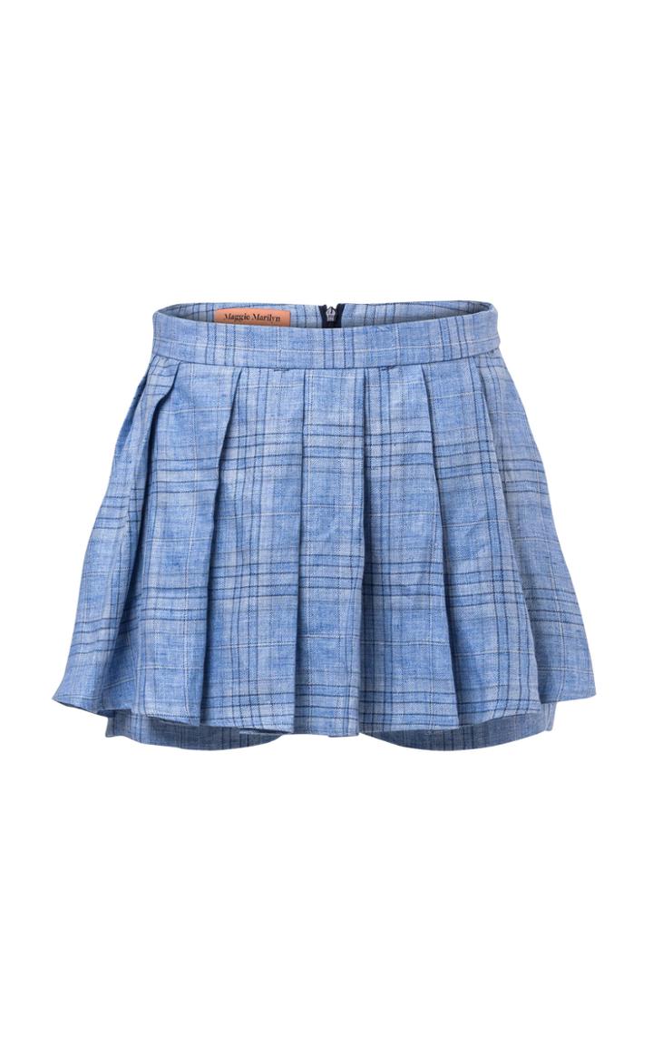 Maggie Marilyn Say You'll Never Let Me Go Blue Skort