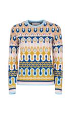 Moda Operandi La Doublej Rio Jacquard Wool Sweater