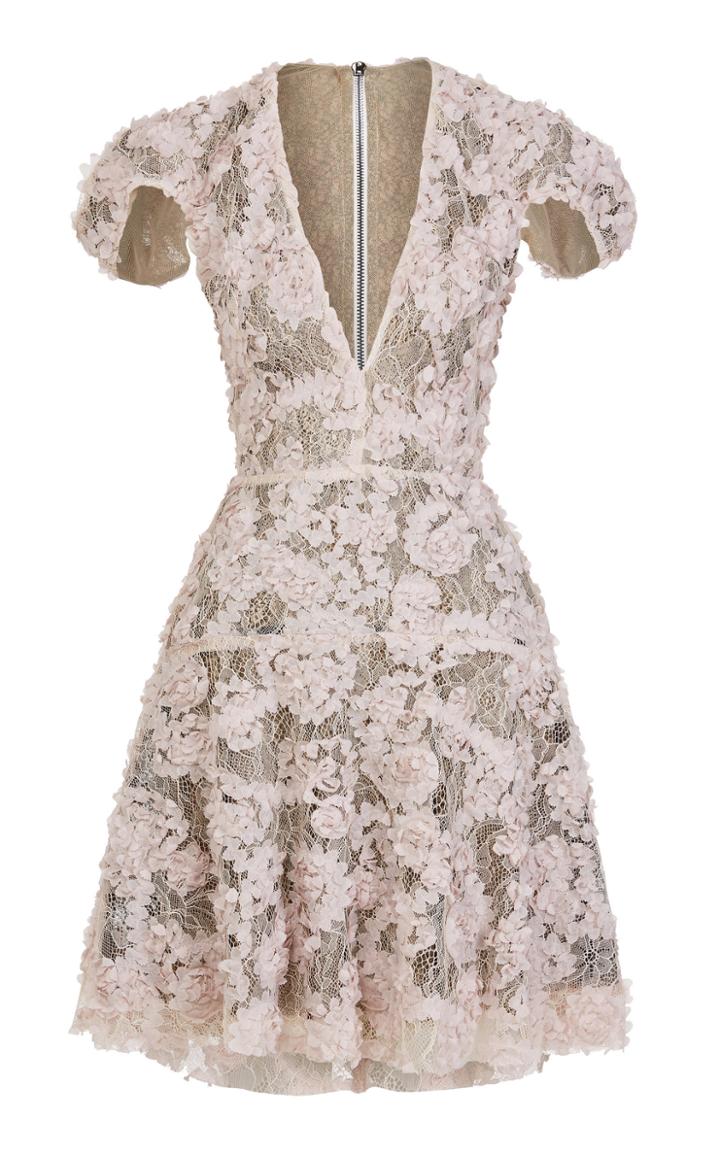 Maticevski Flourish Lace Dress