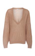 Brunello Cucinelli Oversized Sequined Linen-blend Sweater
