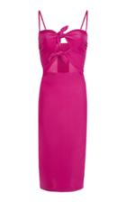 Adriana Degreas Le Fleur Short Dress With Knot Detail