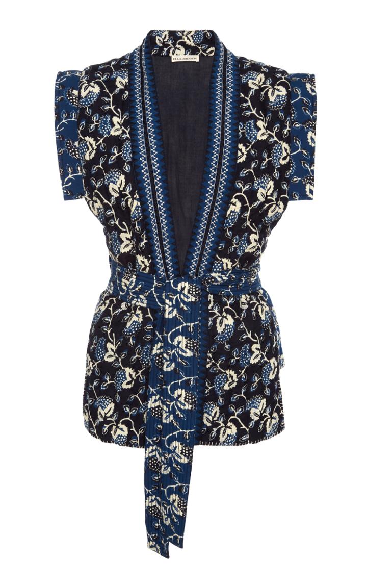Ulla Johnson Elok Patchwork Vest
