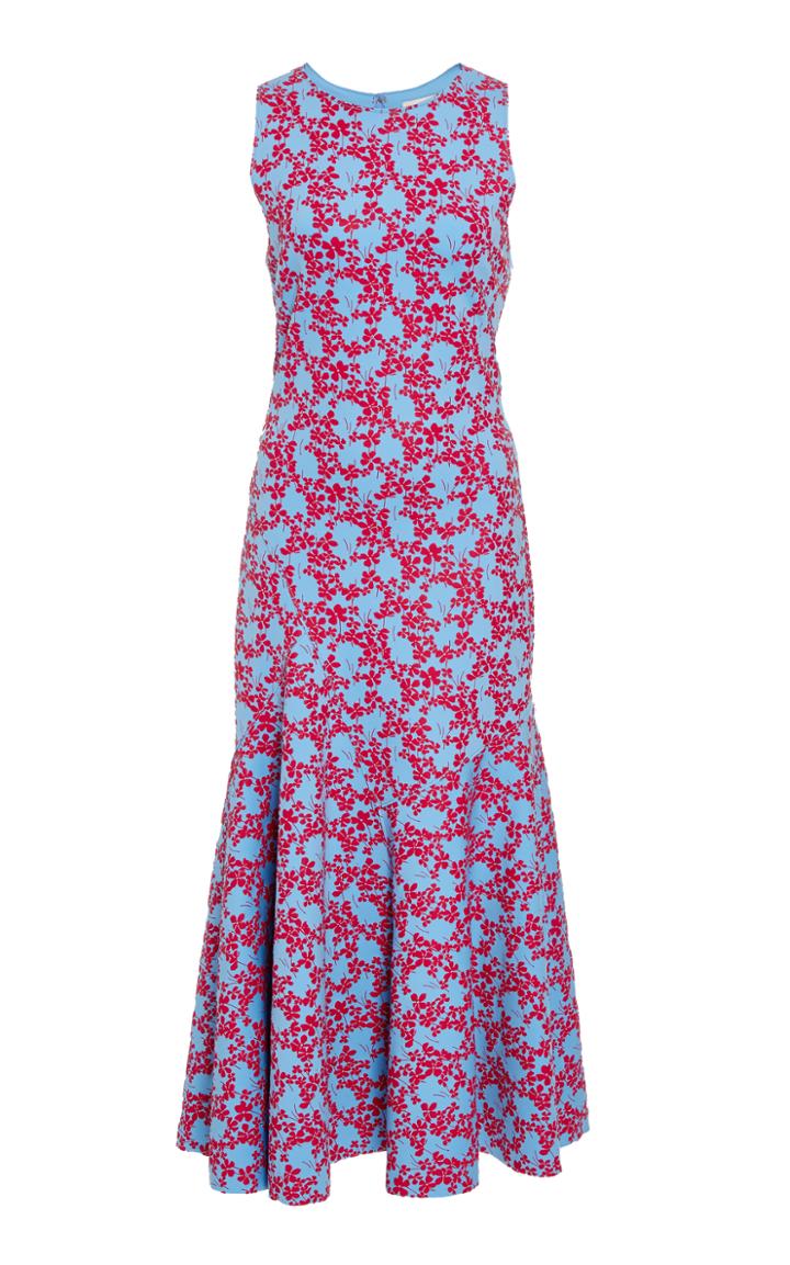 Carolina Herrera Tulip Sleeveless Dress