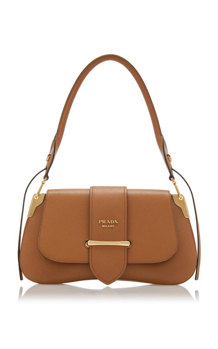 Prada Saffiano Lux Large Shoulder Bag
