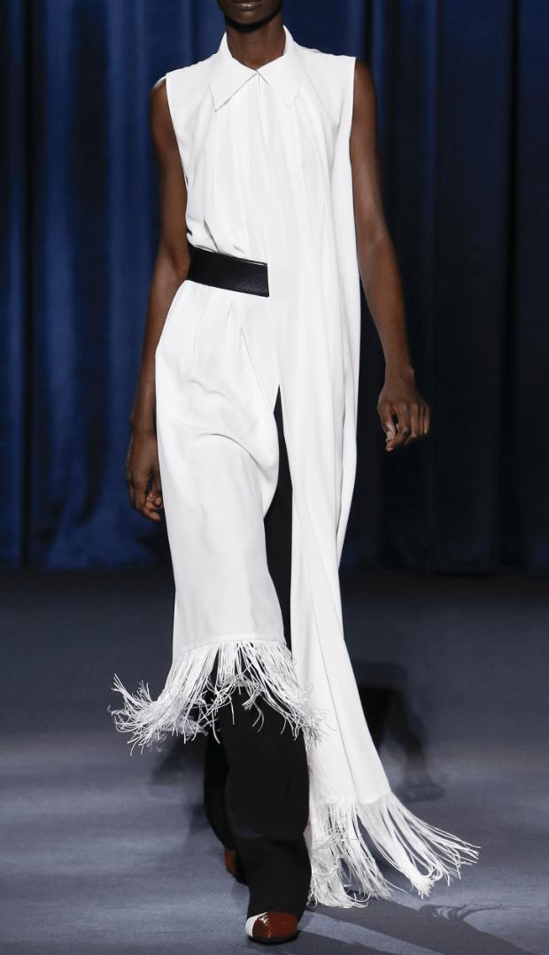 Givenchy Sleeveless Shirt With Fringes