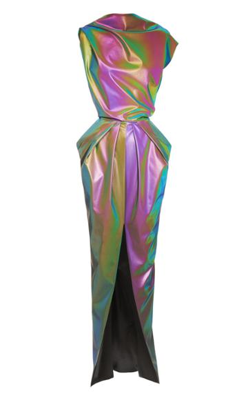 Moda Operandi Maticevski Painterly Reflective 3m Gown