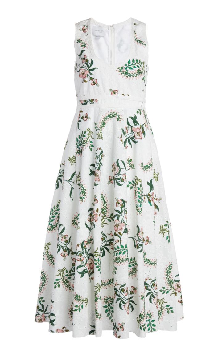 Moda Operandi Giambattista Valli Floral Print Lace Dress