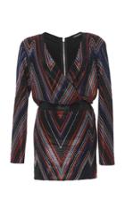 Balmain Embellished V-neck Dress
