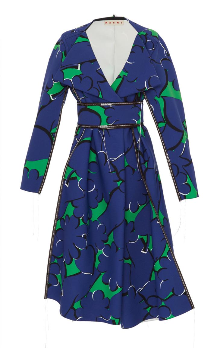 Marni Spangled Macro Drill Coat