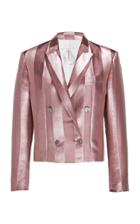 Tre By Natalie Ratabesi Wasp Silk Jacquard Blazer