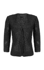 Moda Operandi Bevza Oranta Cotton-knit Cropped Jacket