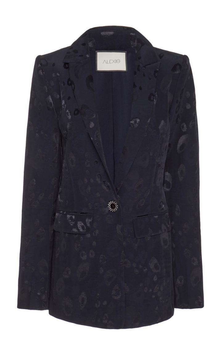 Alexis Reyna Elongated Single-button Blazer