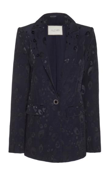 Alexis Reyna Elongated Single-button Blazer