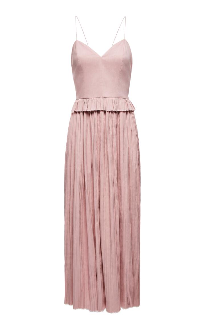 Magda Butrym Odessa Linen-blend Dress