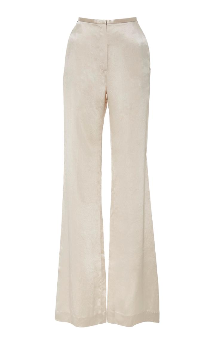 Hensely Japanese Silk High Waist Pant