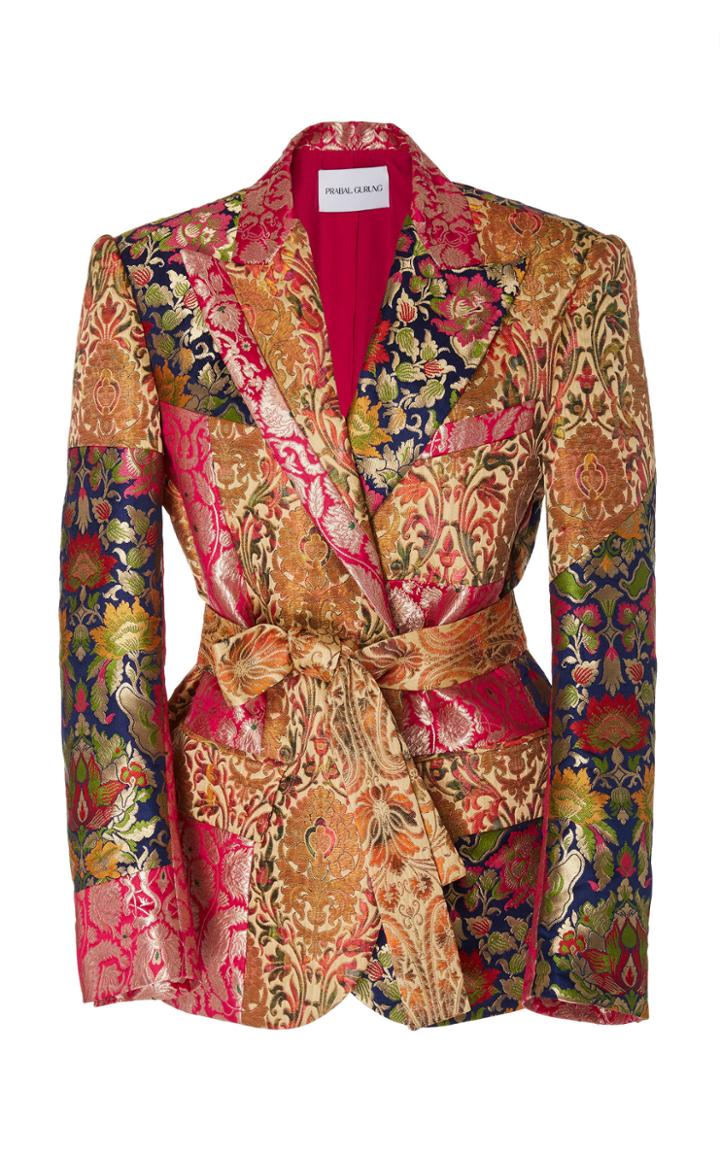 Prabal Gurung Dokan Belted Blazer Jacket