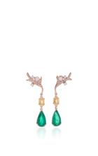 Federica Rettore Emerald Drop Earrings
