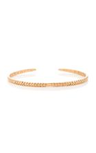 Moda Operandi Luis Morais 18k Yellow Gold Delicate Snake Skin Cuff
