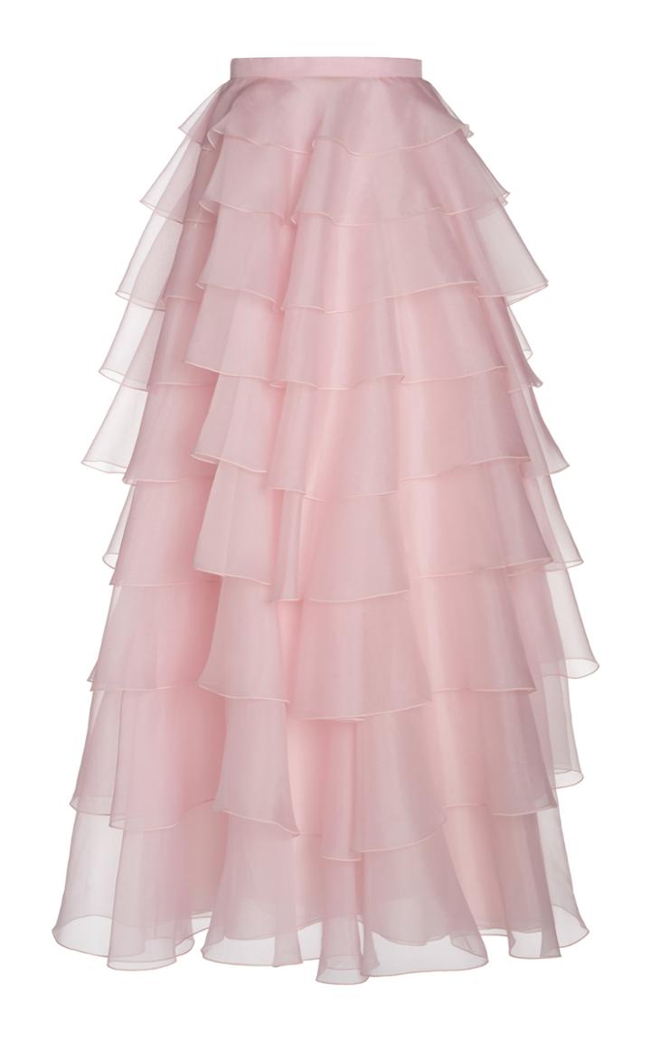 Moda Operandi Giambattista Valli High Waisted Ruffle Tiered Skirt